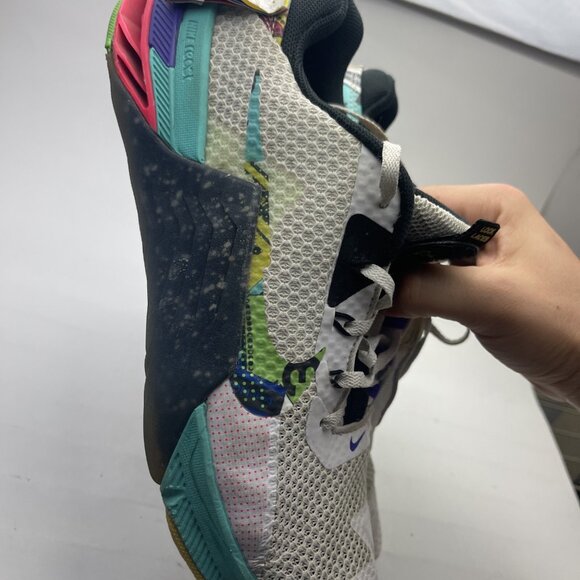 Nike Mens Metcon 7 AMP DC9510-199 White Running Shoes Sneakers Size 8.5 - Picture 6 of 14